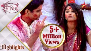 Saath Nibhaana Saathiya  Beautiful moments at Holi celebration [upl. by Poler949]