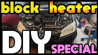 How to install a Block Heater at home [upl. by Barron409]