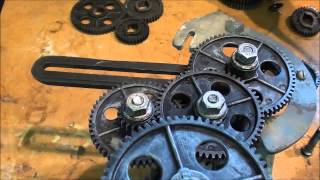 SHOP TIPS 224 Setting the Gears for Longitudinal Feeding Atlas Lathe tubalcain [upl. by Fiedler]