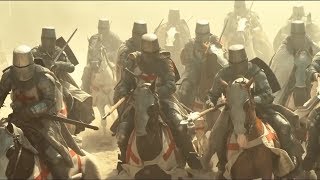 Templar Battle Scene  Knightfall Opening [upl. by Skerl187]