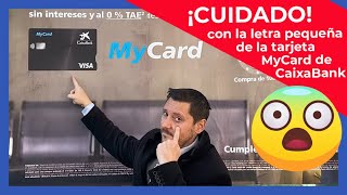 💥 Tarjeta MyCard de CaixaBank  Analizamos la Usura y Abusividad 🧐 [upl. by Ycrep631]