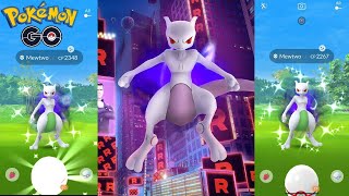 ✨🖤 Incursiones Mewtwo oscuro ✨ Raids Shadow Mewtwo  Pokémon GO  Servicio jugar cuenta con Engel GO [upl. by Htial589]