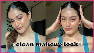 Beginner Friendly Clean Beauty Makeup Look 2023 Ft NishkaBhura  Nykaa [upl. by Annora202]