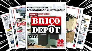 Catalogue BRICO DÉPÔT du 21 juillet au 10 août 2023 🔴⚫️ Arrivage BRICOLAGE 🛠 CUISINE 👨‍🍳 RÉNOVATION🏠 [upl. by Maunsell]