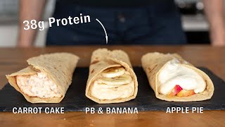 Filled Dessert Tortillas That Are PACKED With Protein [upl. by Barrie580]