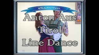 Rock Oktoberfest Lean Anton Aus Tirol Line Dance [upl. by Ydaj]