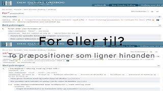 For eller til [upl. by Eleonore]