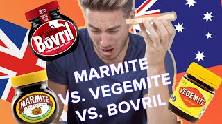 Marmite Vs Vegemite Vs Bovril [upl. by Argile455]