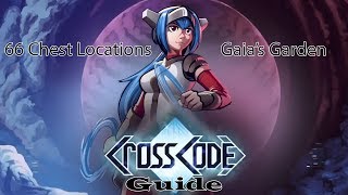 CrossCode Gaias Garden  66 chests guide [upl. by Luigino]