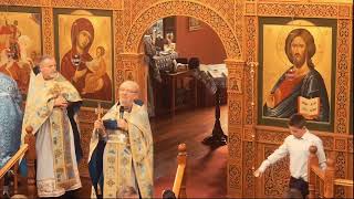 14102024 The Divine Liturgy Holy Protection of the Mother of God Patronal Feast Day [upl. by Adamik]