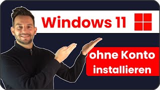 Windows 11 ohne Microsoft Konto installieren  Windows 11 ohne Internet installieren [upl. by Yaresed738]