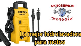 PRETUL 1300 PSI LA MEJOR HIDROLAVADORA PARA LAVAR MOTOS [upl. by Davidoff]