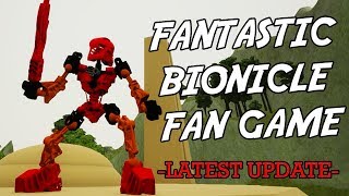 BIONICLE FAN GAME UPDATED  Eljay plays BIONICLE Masks of Power [upl. by Atnoled125]