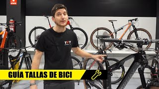 TALLAS DE BICI  QUÉ MEDIDA ELEGIR  LA GUÍA DE TALLAS DEFINITIVA [upl. by Pogah]