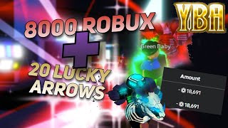 YBA SPENDING MORE ROBUX ON YBA  YBA Lucky Moments [upl. by Robins]