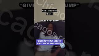 When King Von was Arrested for Attempted Murder in 2019😳‼️freesmurk freedurk rap [upl. by Woll]