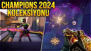 EFSANE BİTİRİŞ ve KATANA CHAMPIONS 2024 SETİ TANITILDI VALORANT Yeni Skinler [upl. by Franciska]