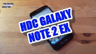 HDC Galaxy Note 2 Ex Review Test  MT6577  Samsung N7100 or N7102 Clone ColonelZap Fastcardtech [upl. by Aliakim]