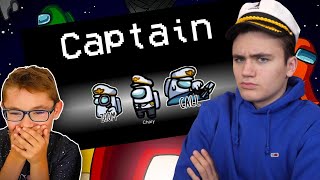 ON DÉCOUVRE LE MODE CAPTAIN EN LIVE SUR AMONG US 🤩 cest incroyable [upl. by Gnep]