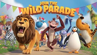 quotJoin the Wild Parade A Fun Kids Song with Roaring Lions Dancing Animals and Silly Soundsquot [upl. by Asinet679]