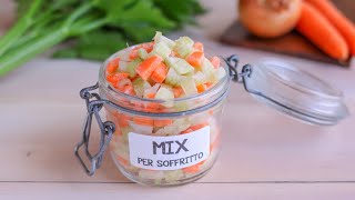 SOFFRITTO SEMPRE PRONTO Ricetta Facile 🥕🧅 Fatto in Casa da Benedetta shorts [upl. by Llednik]