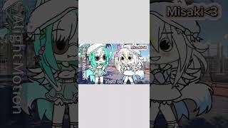 My ideaOld oc and New oc misaki gachalife gacha edit [upl. by Ngo494]