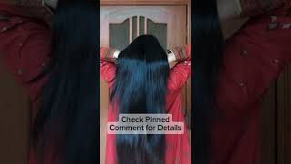 How to get thicker hair viralvideo video longhair hair hairgoals [upl. by Iroc]