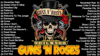 Guns N Roses Greatest Hits Full Album  Top 20 Best Songs of All Time [upl. by Oos]