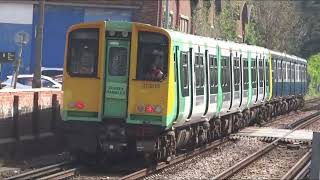 SN Class 313 Farewell  313201 amp 313213 working the Sussex Rambler 290423 [upl. by Eintroc]