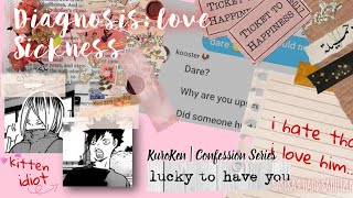 Diagnosis Love Sickness  KuroKen  2  sakusas hand sanitizer [upl. by Novyat]