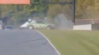 SCCA National 2024 Road America Race 1  Conway Crash [upl. by Alper864]