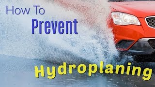 How To Avoid Hydroplaning [upl. by Aeuhsoj]