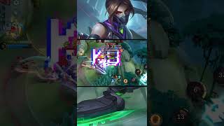 Highlight Gameplay Hanabi MLBB Season 34 Episode 407 mobilelegends highlight hero [upl. by Lered2]