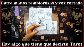 ❤️SUS MANOS TIEMBLAN Y SU VOZ SE CORTA❤️TIENE ALGO IMPORTANTE QUE DECIRTE❤️TAROT LECTURA DE CARTAS❤️ [upl. by Zeni209]