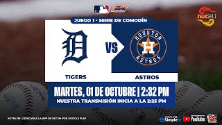 GRANDES LIGAS EN VIVO 01102024  TIGRES DETROIT VS ASTROS DE HOUSTON ⚾ [upl. by Nadoj]