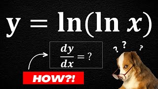 How to Differentiate lnln x [upl. by Ardnazxela]