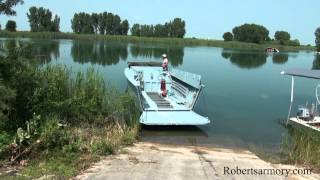 Roberts Armory LCVP Higgins Boat first launch [upl. by Galan]