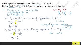 PYQKarl Pearsons Coefficient of Correlation [upl. by Aveline]