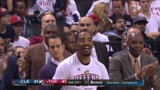 Kyle Korver Vs Toronto raptors 18pts Game4 2017 NBA Playoff [upl. by Ardien841]