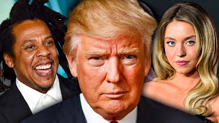 ¡Trump DESTRUYE Hollywood Sydney Sweeney CANCELADA y CONFIRMAN lo PEOR de JayZ [upl. by Broddie]