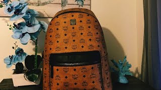 🌸🌸Unboxing my MCM Stark Backpack🌸🌸 [upl. by Lesig]