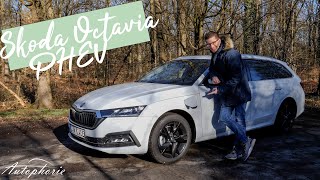 2021 Skoda Octavia iV Combi Plugin Hybrid Langzeittest  Reichweite  Verbrauch 4K  Autophorie [upl. by Stronski]