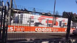 V8 Supercars Saturday Newcastle 500 Safety Car From Aaron Russel Crash [upl. by Frodina481]