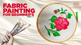 Fabric Painting For Beginners Part 7 fabricpaintingclasses fabric painting colors bollynewz [upl. by Leynwad]