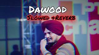 Dawood Slowed amp Reverb   Sidhu moose wala [upl. by Mixam]