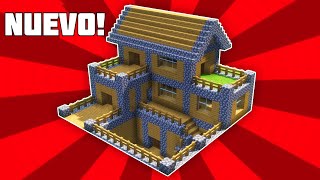 ✔ Como HACER una CASA SURVIVAL PERFECTA para Minecraft [upl. by Hokanson448]