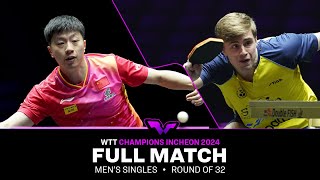 FULL MATCH  Ma Long vs Truls Moregard  MS R32  WTTIncheon 2024 [upl. by Zelig516]