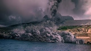 IMAX Greece Volcanic eruption Santorini [upl. by Ihcehcu]