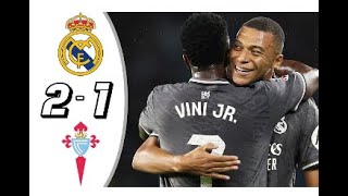 Celta Vigo VS Real Madrid vs 12  All Goals amp Highlights  2024 🔥 Mbappe goal [upl. by Ayaj]