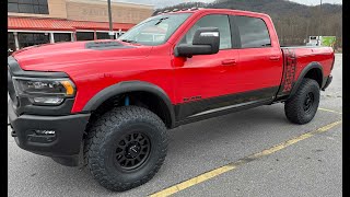 First impressions of new 37quot Toyo Open Country RT Trail tires on 2024 Ram Power Wagon [upl. by Tommi]